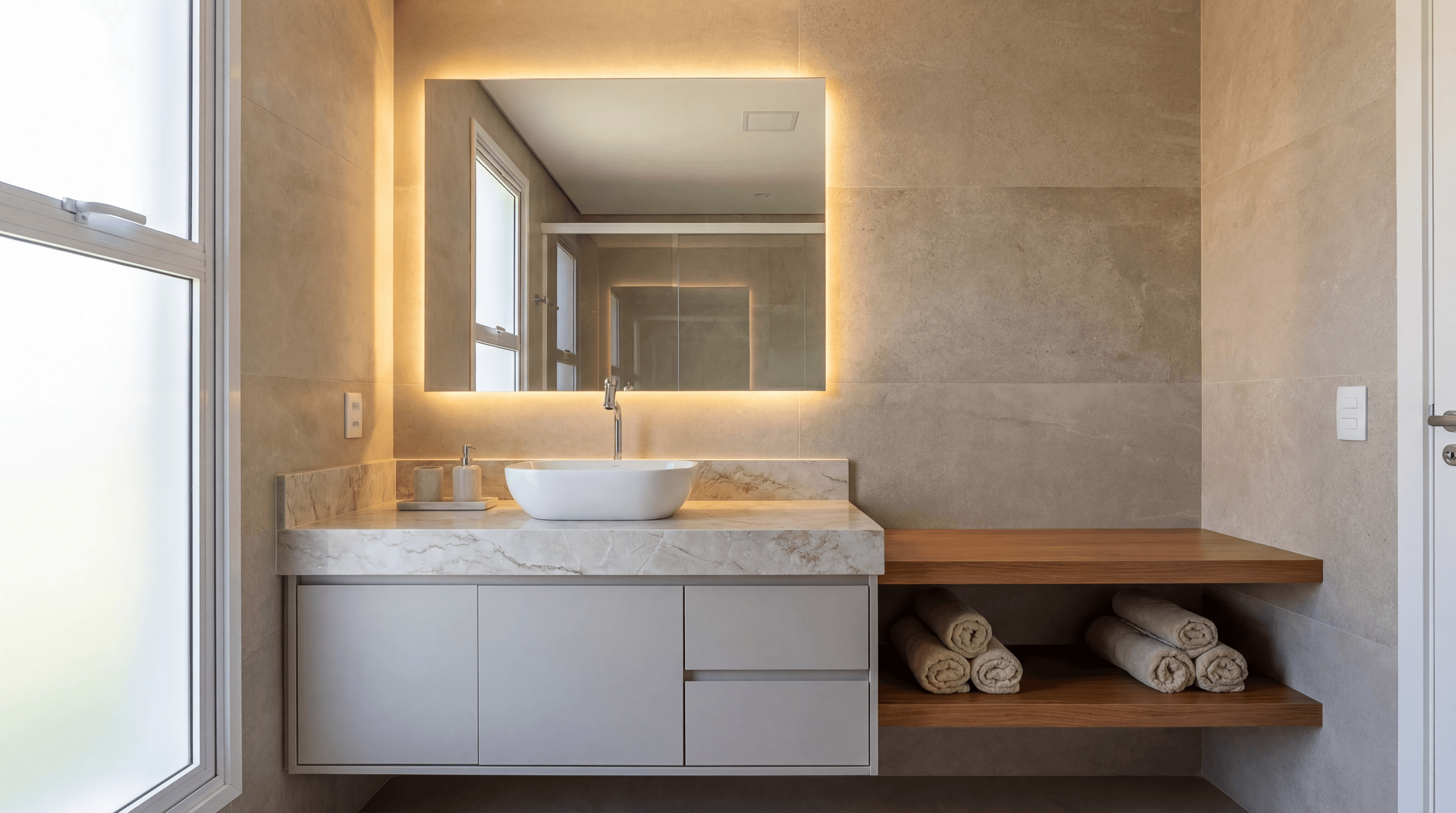Banheiro Planejado: Funcionalidade e Elegância em Cada Detalhe